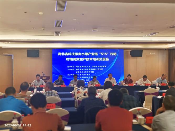科技赋能产业兴——鲍江峰高度肯定宜昌柑橘产业发展成效